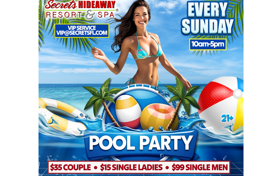Sunday Pool Party - Swingers Gone Wild®