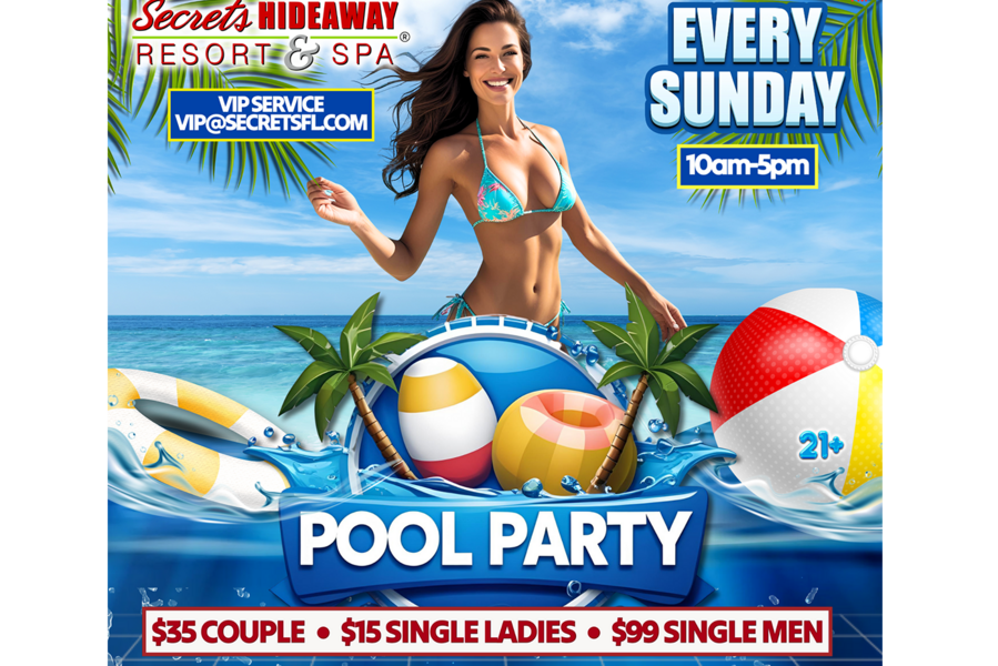 Sunday Pool Party 10am-5pm