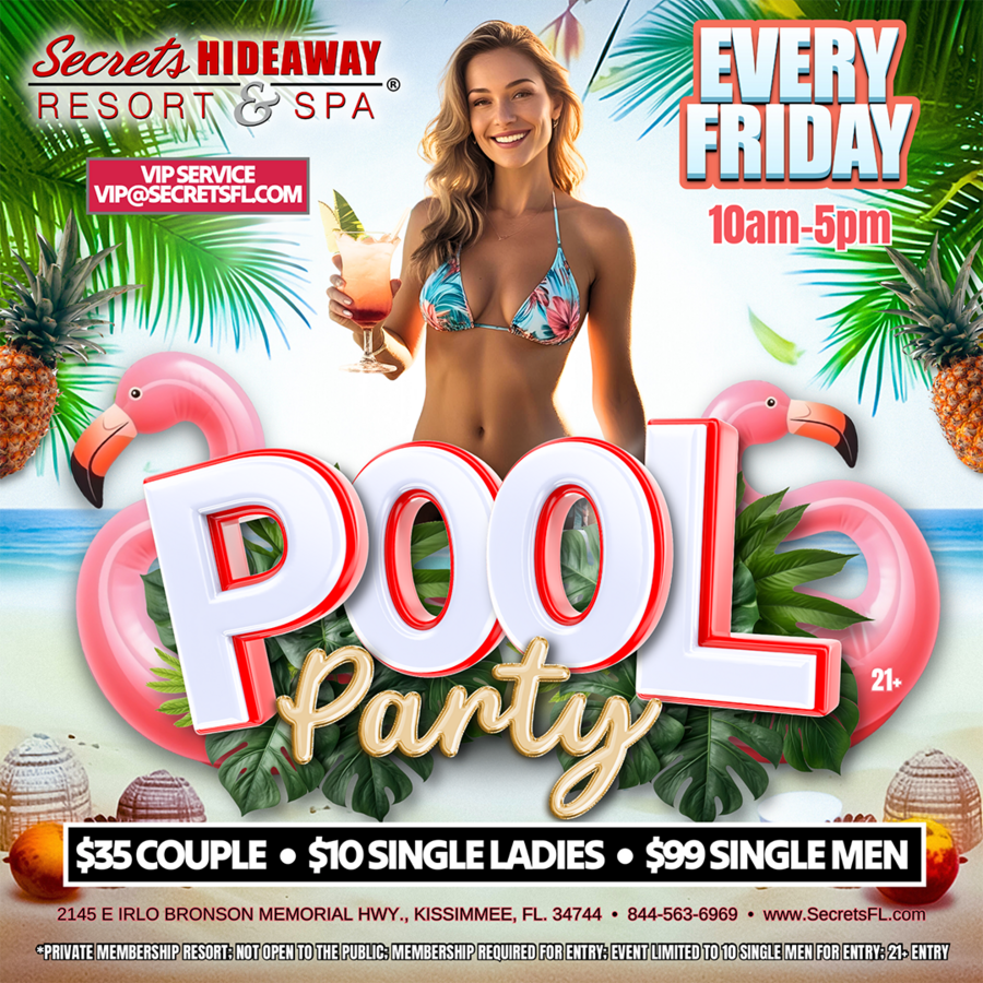 Friday Pool Party - IOS Takeover