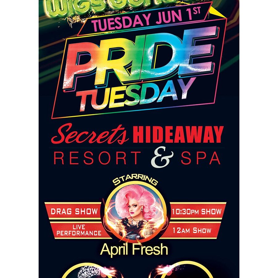 Wigs Gone Wild Glow - Pride Night