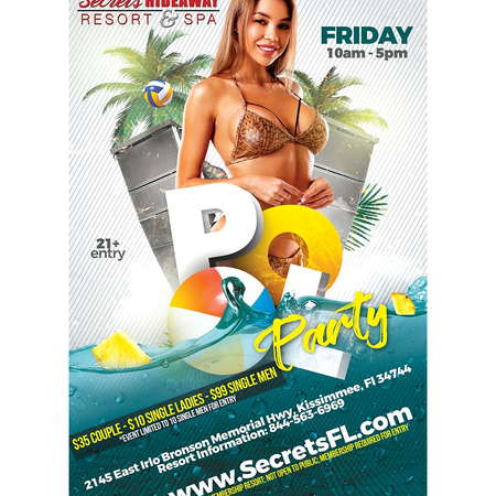 Pool Party 10am-5pm - Spring Fling