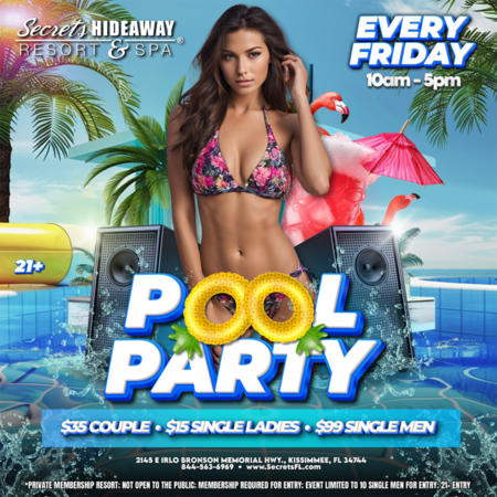 Pool Party 10am-5pm - i.Candy Lifestyle™ Sweetest Break Takeover 2025