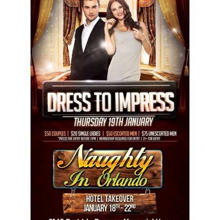 Naughty in Orlando Hotel Takeover