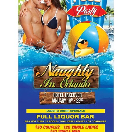 Naughty in Orlando Hotel Takeover