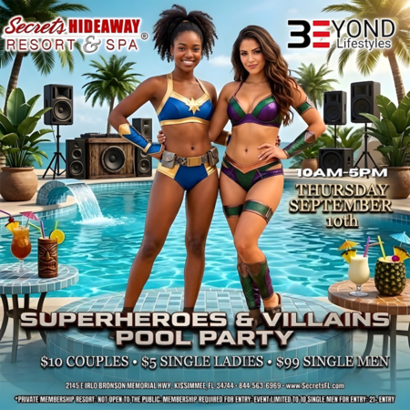 Pool Party 10am-5pm - Beyond Lifestyles Takeover