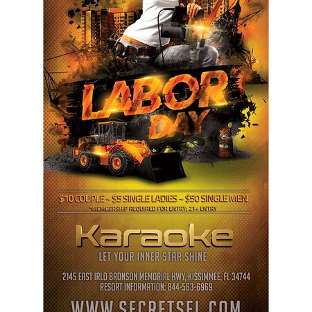Karaoke Labor Day